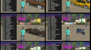 Gta Vice City Car Spawner для GTA Vice City миниатюра 2