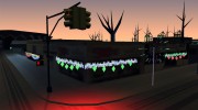Новогодние декорации Гроув-стрит для GTA San Andreas миниатюра 10