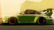 Porsche 993 GT2 RWB Rough Rhythm для GTA San Andreas миниатюра 4