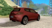 Volkswagen Scirocco для GTA San Andreas миниатюра 5