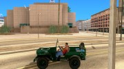 Willys MB для GTA San Andreas миниатюра 2