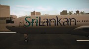 Airbus A340-300 Srilankan Airlines для GTA San Andreas миниатюра 5