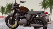 Motorcycle Triumph from Metal Gear Solid V The Phantom Pain для GTA San Andreas миниатюра 3
