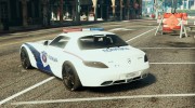 Serbian Police (Mercedes Benz SLS) - Srbijanska Policija para GTA 5 miniatura 3