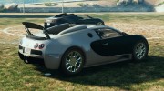 Bugatti Veyron - Grand Sport V2.0 para GTA 5 miniatura 3
