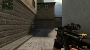 Anti-vision M4 SOPMOD - woodland camo для Counter-Strike Source миниатюра 1