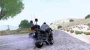 Полицейский мотоцикл из GTA TBoGT для GTA San Andreas миниатюра 3