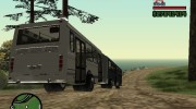 Прицеп к ЛиАЗ 6212 Питерская версия для GTA San Andreas миниатюра 1