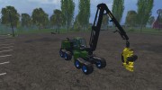 John Deere 1270E para Farming Simulator 2015 miniatura 2