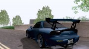 Mazda RX-7 Hellalush для GTA San Andreas миниатюра 2