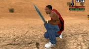 Имперский меч для GTA San Andreas миниатюра 1