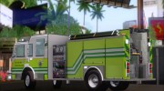 Pierce Arrow XT Miami Dade Fire Department Engine 45 para GTA San Andreas miniatura 5