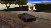 Lamborghini Egoista для GTA San Andreas миниатюра 6