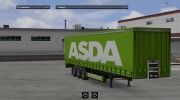 ASDA trailer para Euro Truck Simulator 2 miniatura 2
