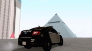 Ford Taurus 2011 LAPD Police para GTA San Andreas miniatura 3