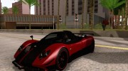 2009 Pagani Zonda Cinque Roadster для GTA San Andreas миниатюра 8