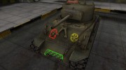 Качественные зоны пробития для M4A2E4 Sherman для World Of Tanks миниатюра 1