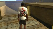 Футболка НоГГано228 и АК 47 para GTA San Andreas miniatura 3