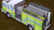 Pierce Arrow XT Miami Dade Fire Department Engine 45 для GTA San Andreas миниатюра 6
