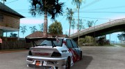 Lancer Evolution VIII япошка para GTA San Andreas miniatura 4