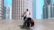 Harley Davidson FatBoy (Terminator 2) для GTA San Andreas миниатюра 3