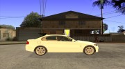 BMW 330i E90 v.2.0 for GTA San Andreas miniature 5