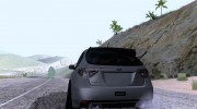 Subaru Impreza WRX Camber для GTA San Andreas миниатюра 3