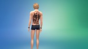 Мужской тату сет для Sims 4 миниатюра 2