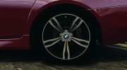 BMW M5 2012 для GTA 4 миниатюра 10
