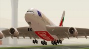 Airbus A380-800 Emirates para GTA San Andreas miniatura 17