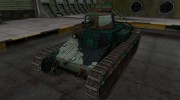 Французкий синеватый скин для D1 для World Of Tanks миниатюра 1