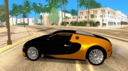 Bugatti Veyron taxi beta para GTA San Andreas miniatura 2