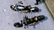Harley-Davidson Fat Boy Lo Racing Bobber Lost MC Custom 1.1 для GTA 5 миниатюра 8