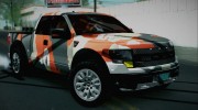 Ford F-150 SVT Raptor 2012 Stock version для GTA San Andreas миниатюра 16