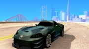 Dodge Viper SRT 10 for GTA San Andreas miniature 1