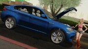 BMW X6M para GTA San Andreas miniatura 16