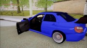 Subaru Impreza WRX STI для GTA San Andreas миниатюра 8