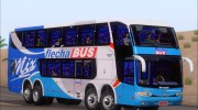 Marcopolo Paradiso G6 1800DD 8x2 SCANIA K420 Brasilian Bus Lines for GTA San Andreas miniature 1