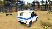 УАЗ 31512 Полиция для GTA 4 миниатюра 3