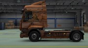 Скин Old Wood для Renault Premium para Euro Truck Simulator 2 miniatura 5