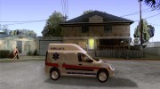 Dacia Logan Ambulanta для GTA San Andreas миниатюра 5