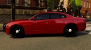 Dodge Charger R/T Max FBI 2011 [ELS] for GTA 4 miniature 2