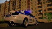 BMW M5 F10 Полиция para GTA San Andreas miniatura 3
