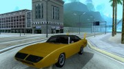Plymouth Roadrunner Superbird V10 TT для GTA San Andreas миниатюра 5