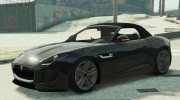 Jaguar F-Type 2014 для GTA 5 миниатюра 1