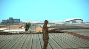 Армеец Новороссии с флагом на спине for GTA San Andreas miniature 4