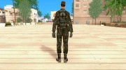 HQ skin Army para GTA San Andreas miniatura 3