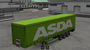 ASDA trailer для Euro Truck Simulator 2 миниатюра 3