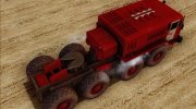 МАЗ 535 Пожарный для GTA San Andreas миниатюра 4