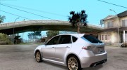 2008 Subaru Impreza Tuneable para GTA San Andreas miniatura 3